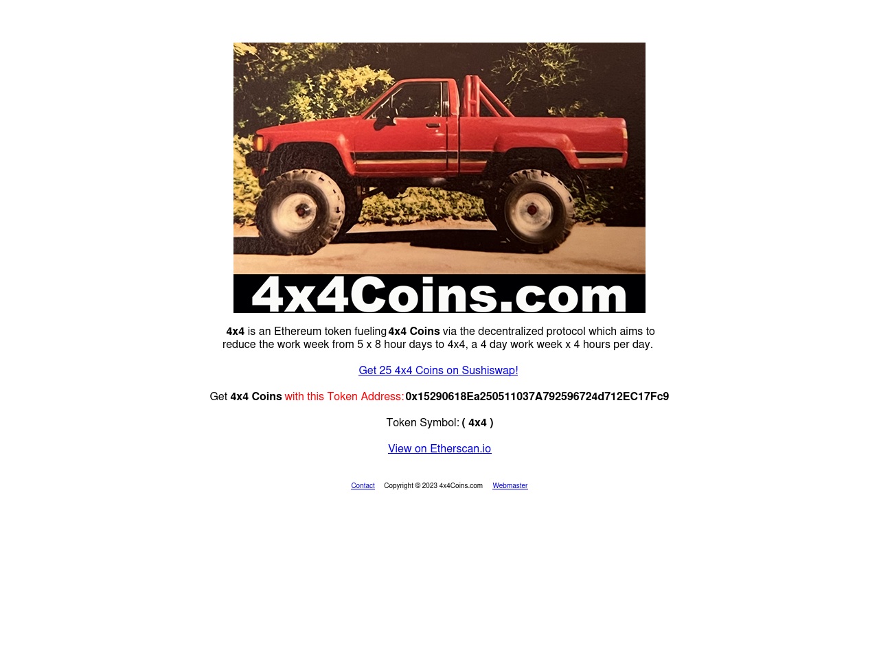 4x4crypto.com screenshot alt-text