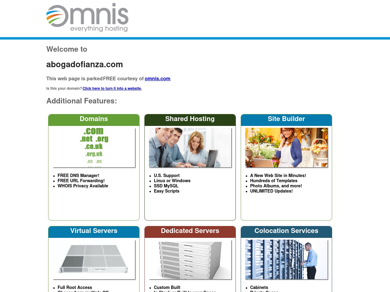 abogadofianza.com screenshot alt-text