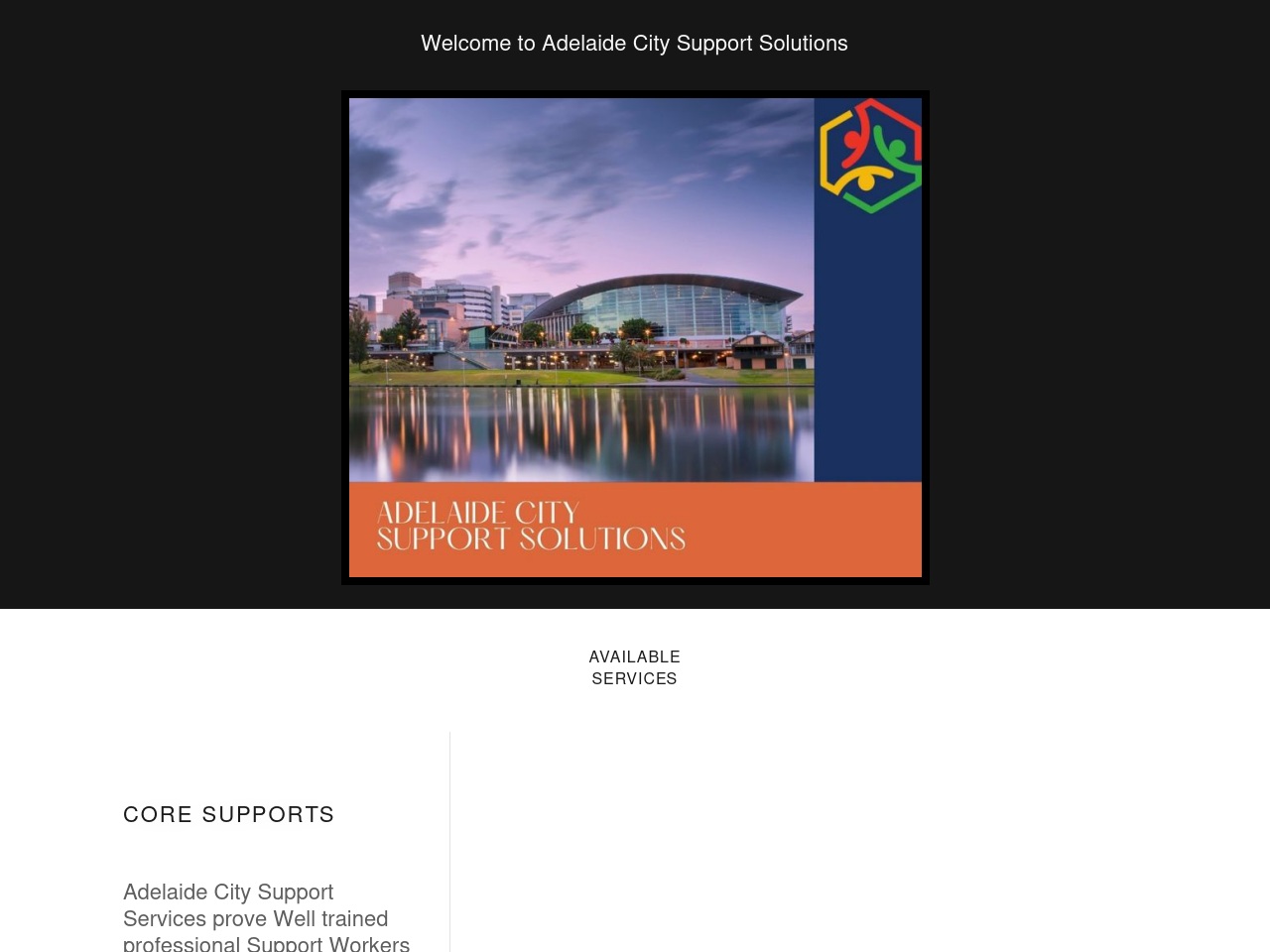 adelaidecitysupportsolutions.com screenshot alt-text