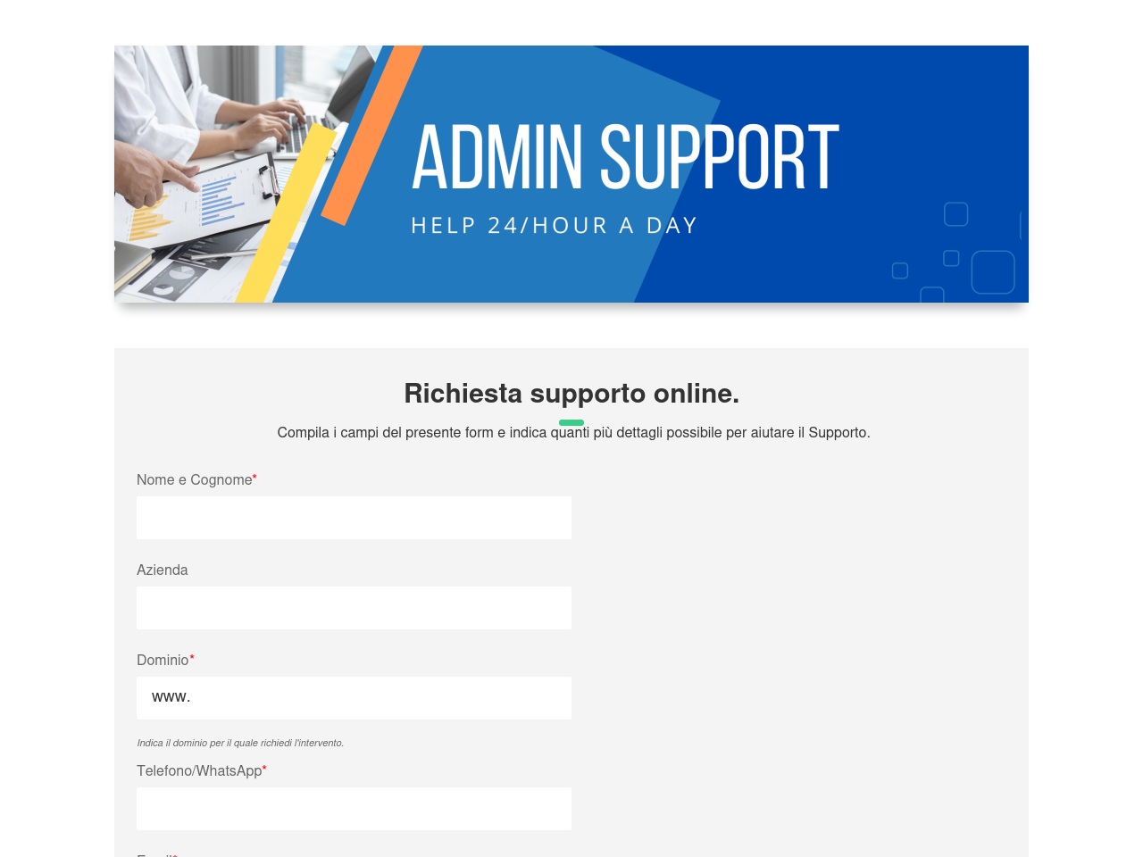 adminsupport.top screenshot alt-text