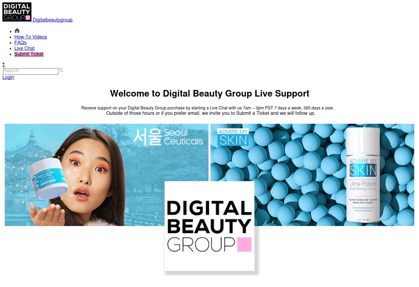 admiresupport.com screenshot alt-text