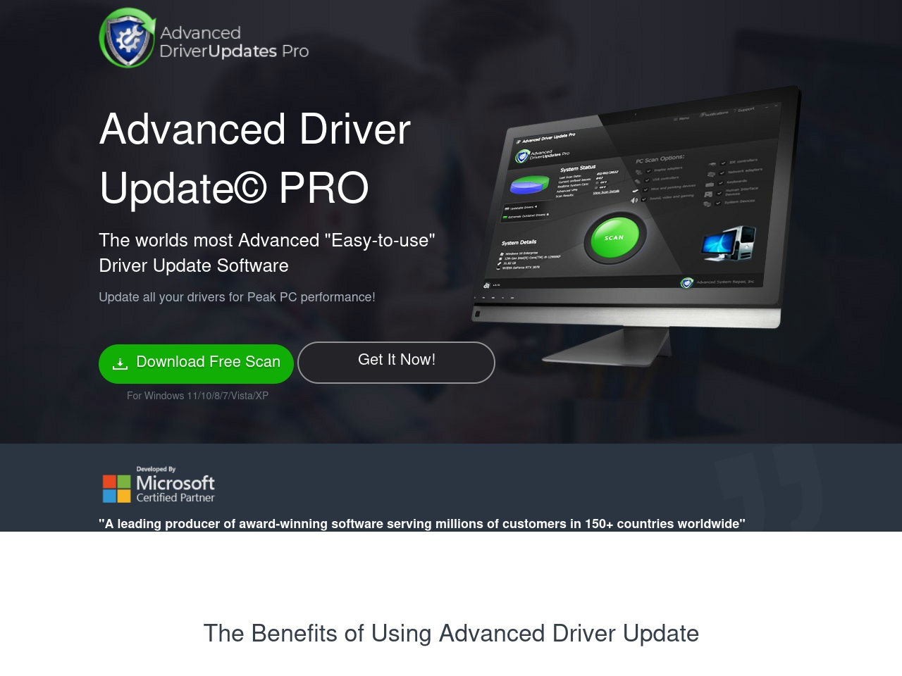 advanceddriverupdates.com screenshot alt-text