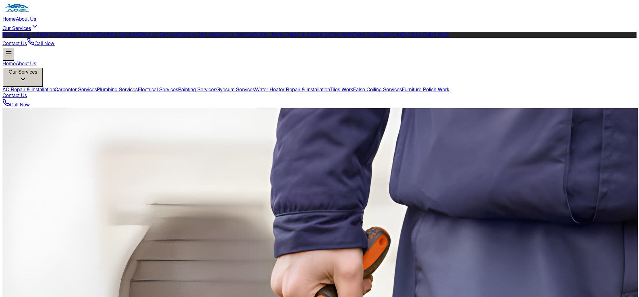 ahmtechnicalservice.com screenshot alt-text