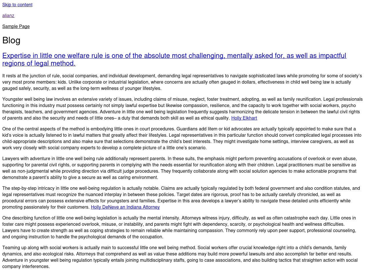 alianzalimainfo.com screenshot alt-text