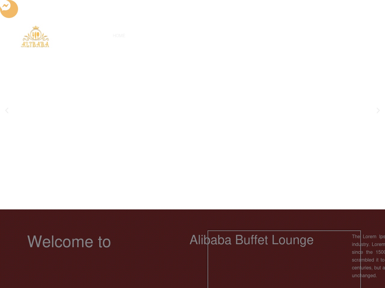 alibababuffet.com screenshot alt-text