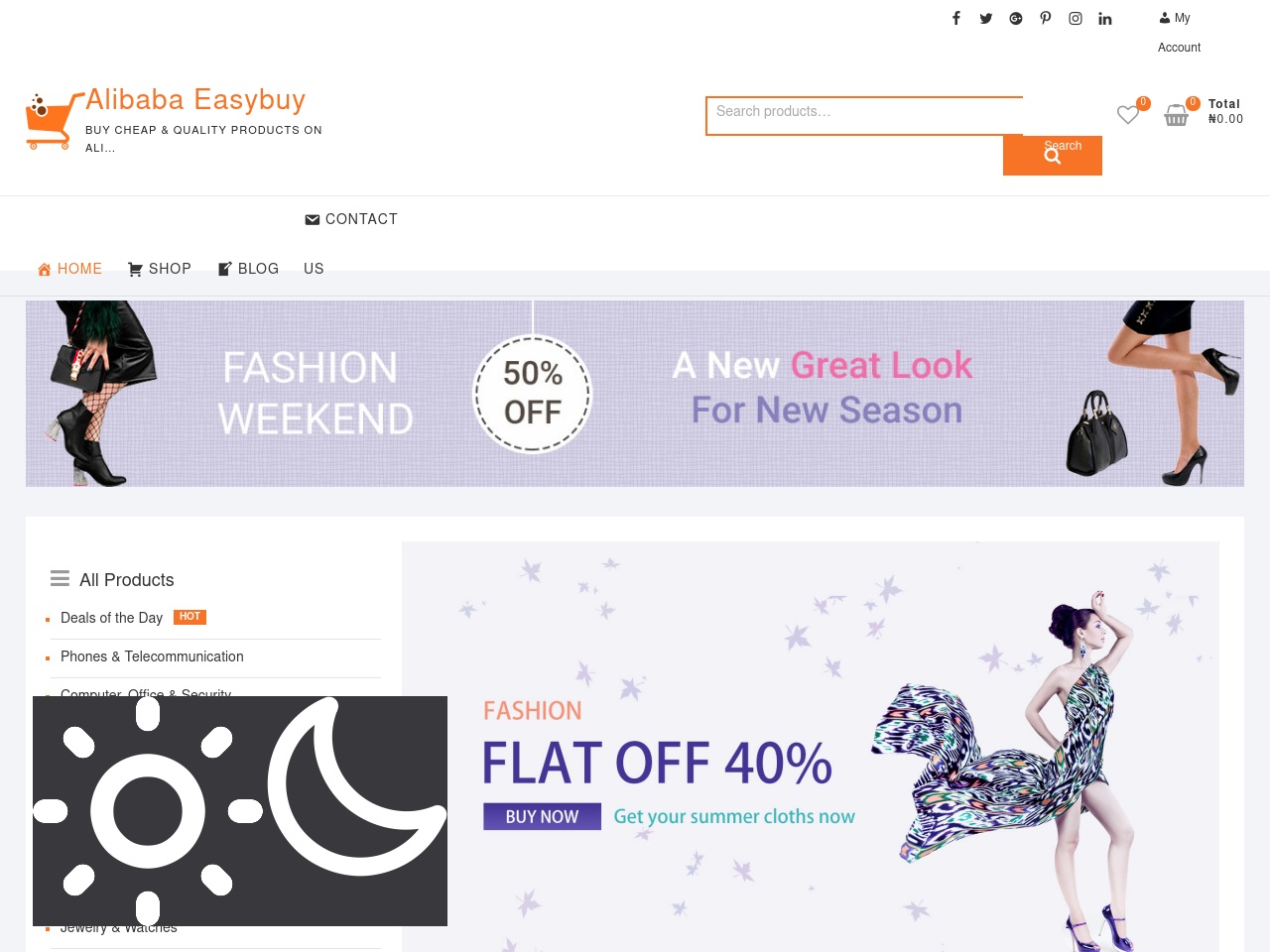 alibabaeasybuy.store screenshot alt-text