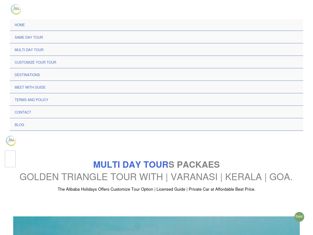 alibabaholidays.com screenshot alt-text