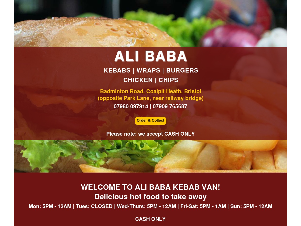 alibabakebabvan.co.uk screenshot alt-text