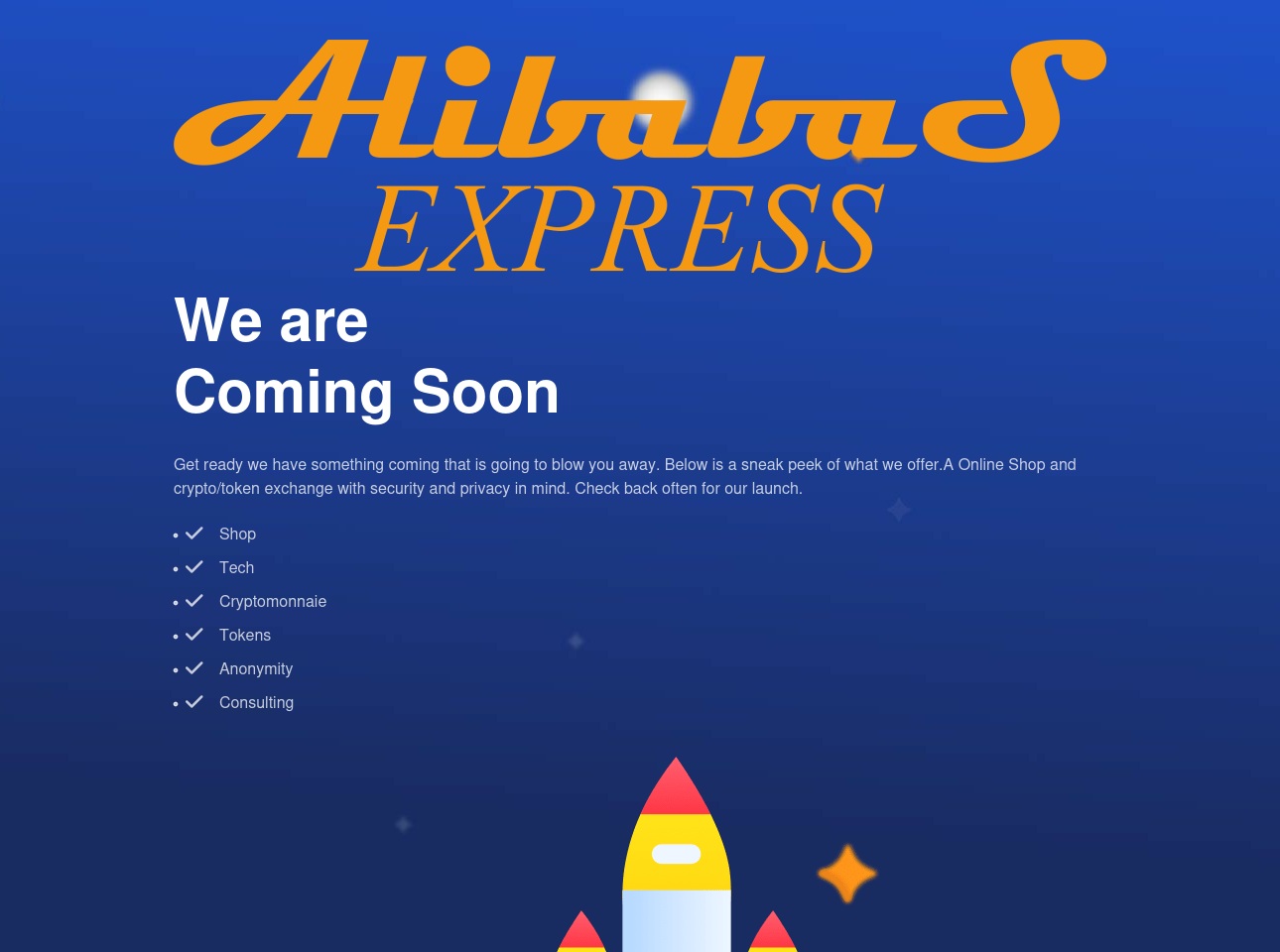 alibabasexpress.com screenshot alt-text