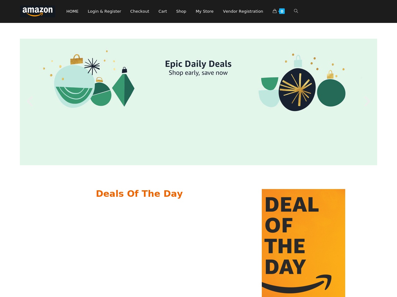 amazon-affiliate.store screenshot alt-text