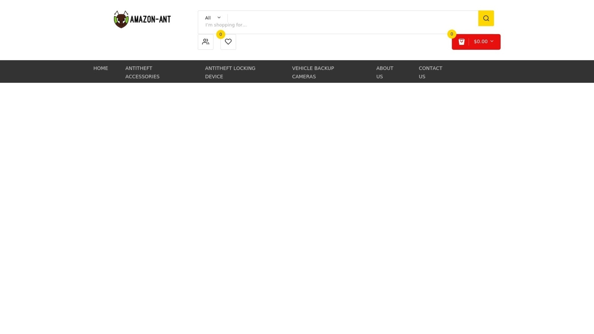 amazon-ant.com screenshot alt-text