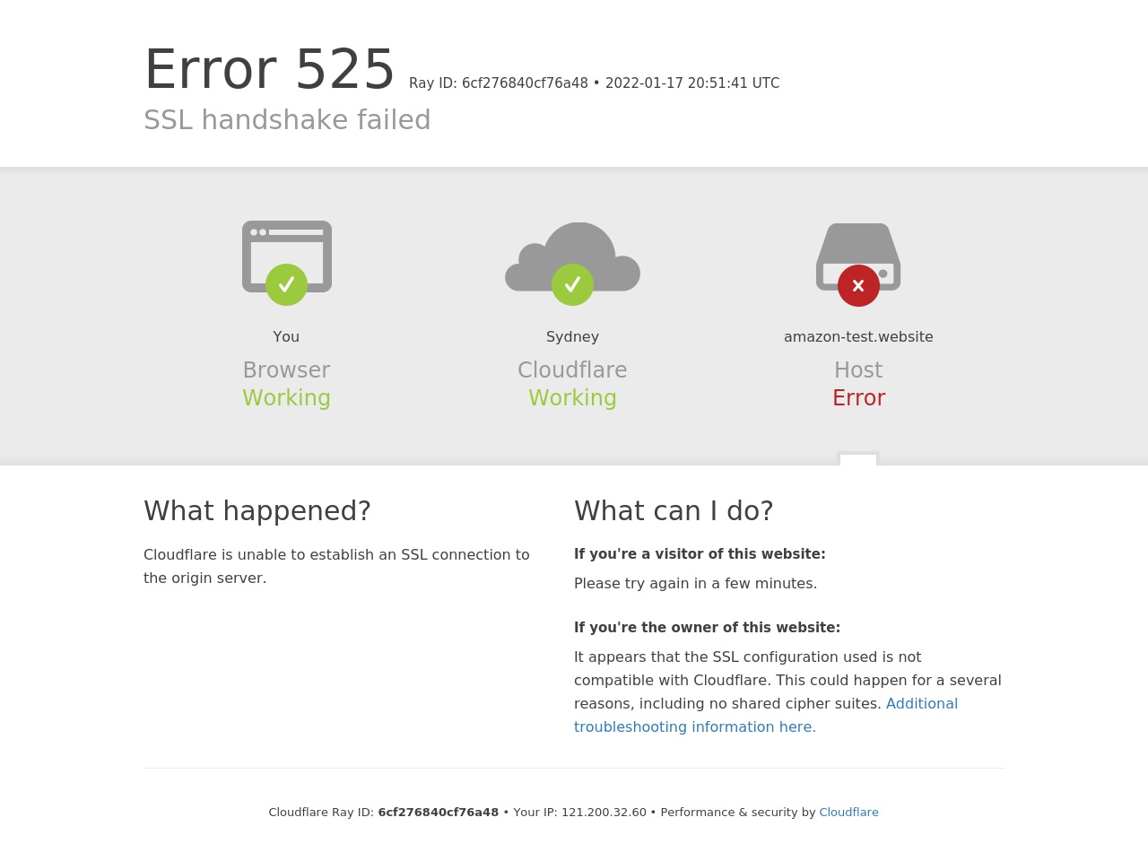 amazon-test.website screenshot alt-text