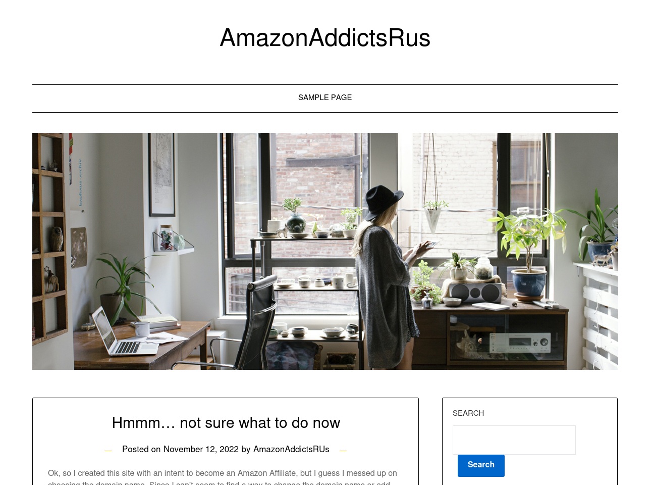 amazonaddictsrus.com screenshot alt-text