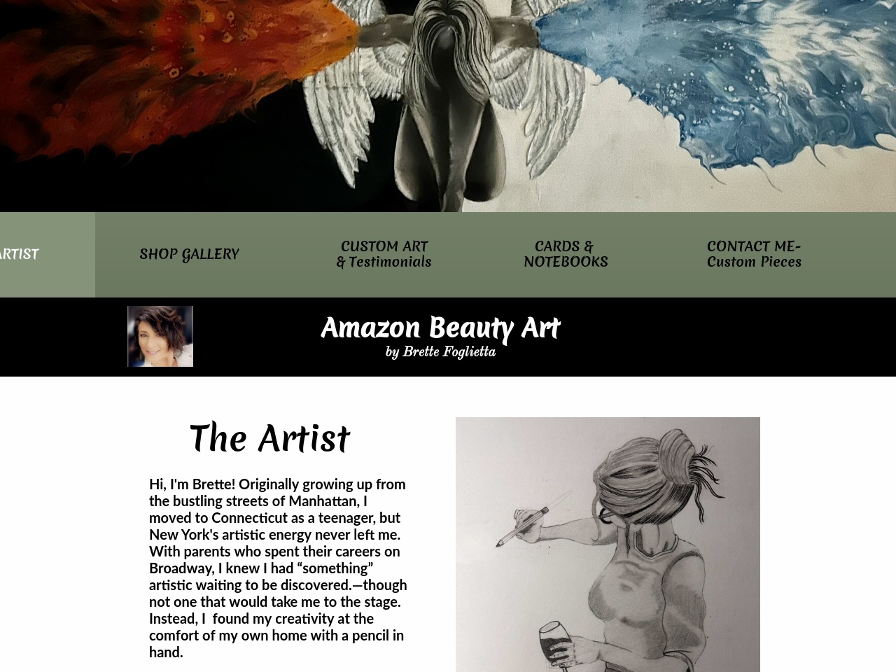 amazonbeautyart.com screenshot alt-text