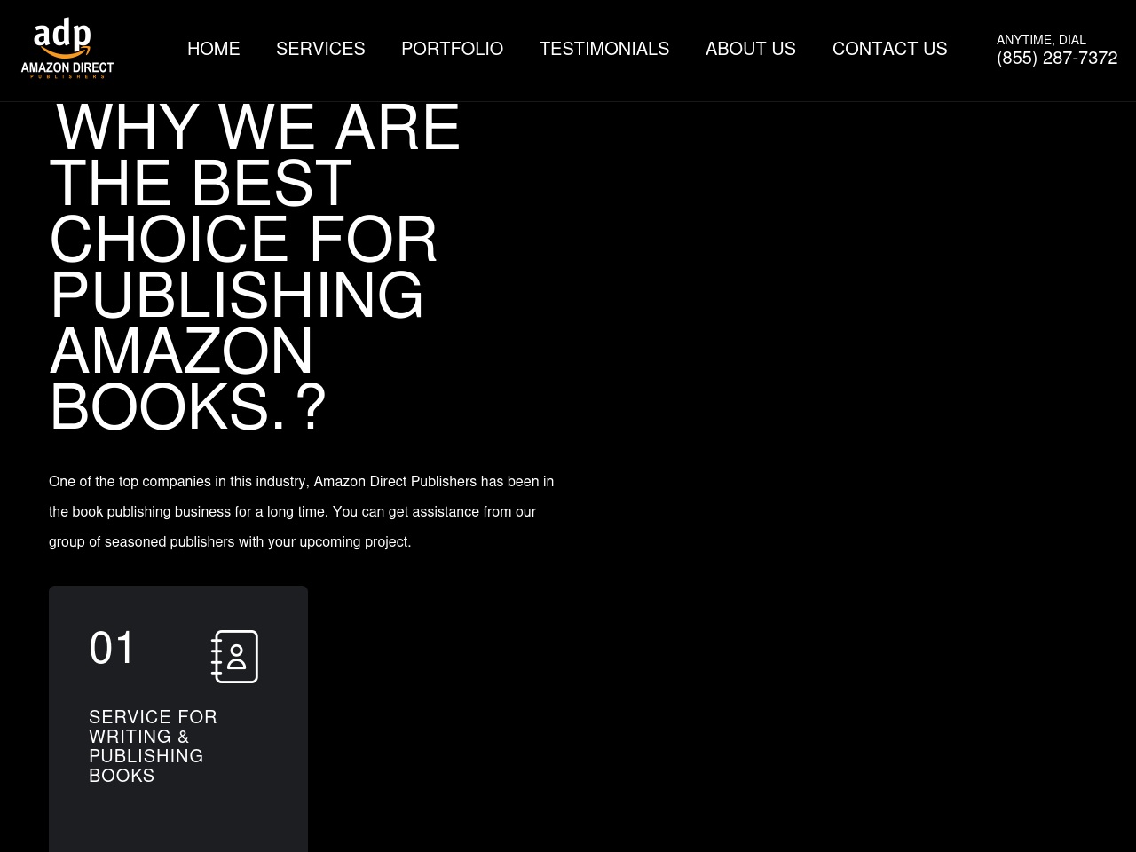 amazondirectpublishers.com screenshot alt-text