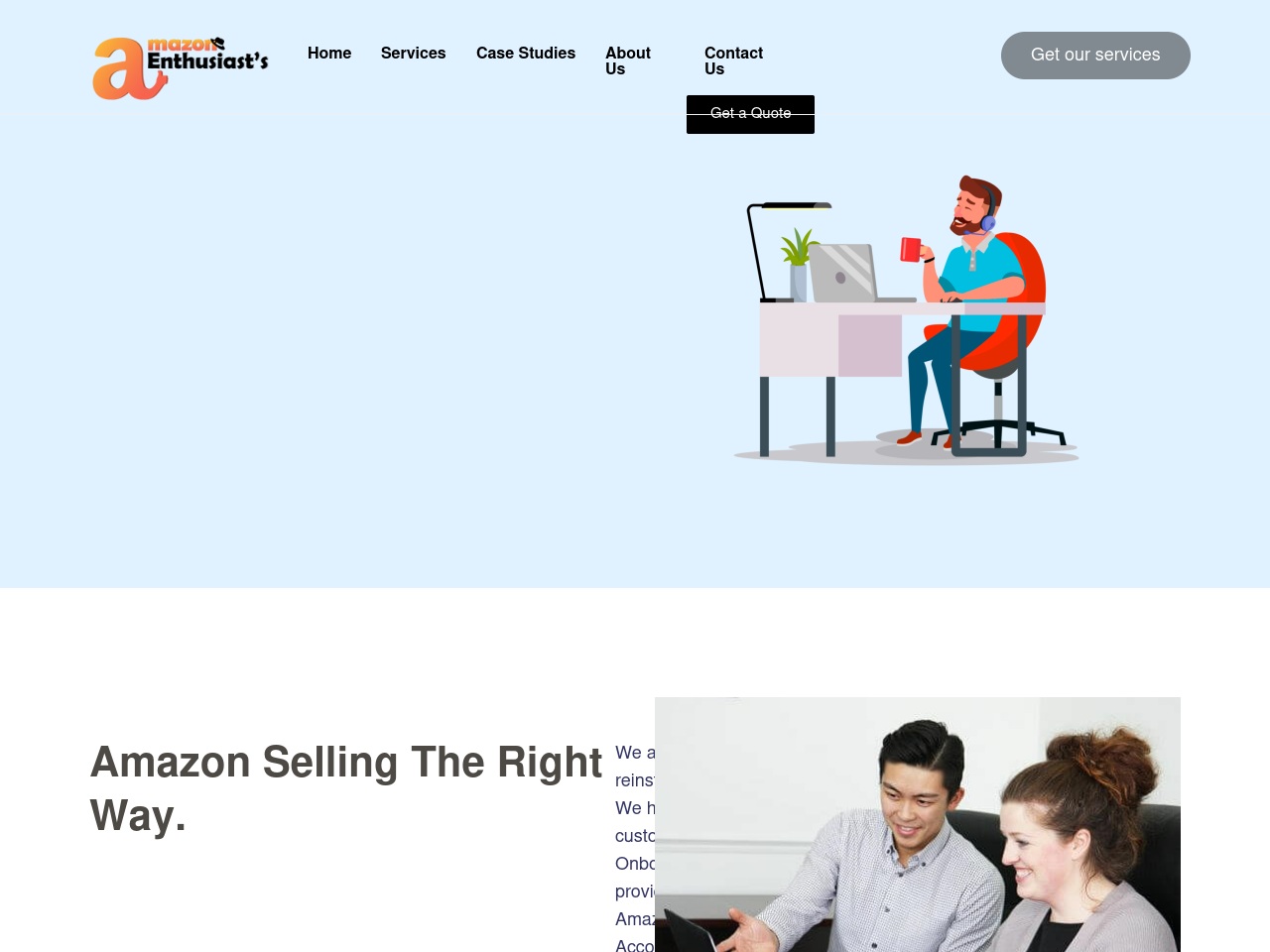 amazonenthusiasts.com screenshot alt-text