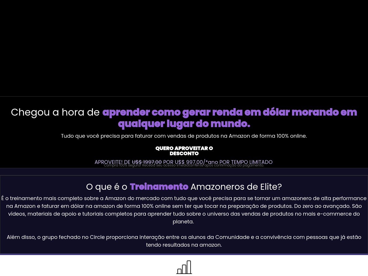 amazonerodeelite.com screenshot alt-text