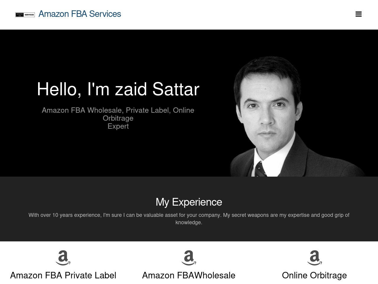 amazonfbaexpert.online screenshot alt-text