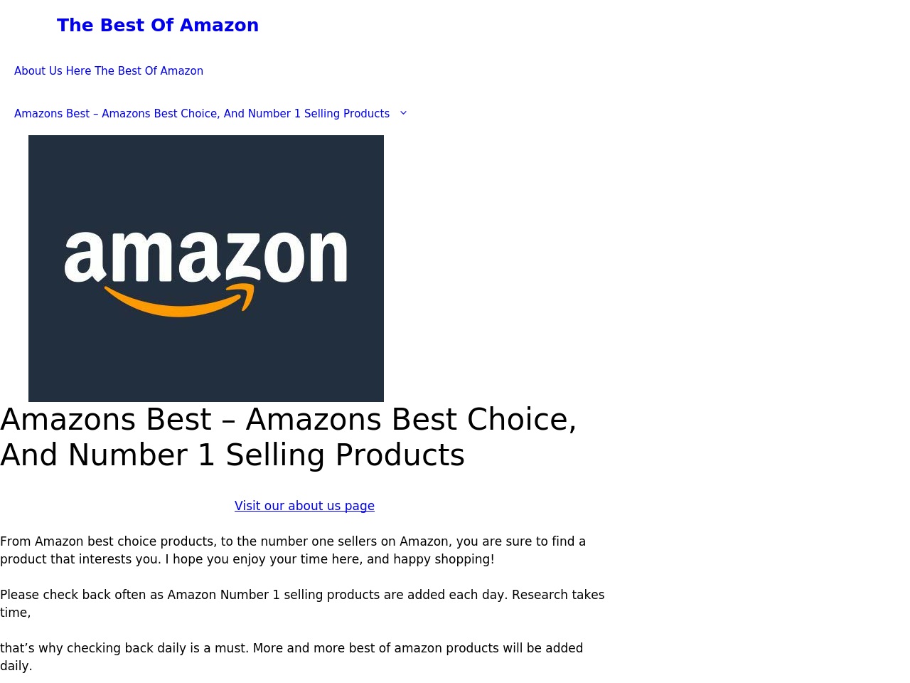 amazonfirstchoice.com screenshot alt-text