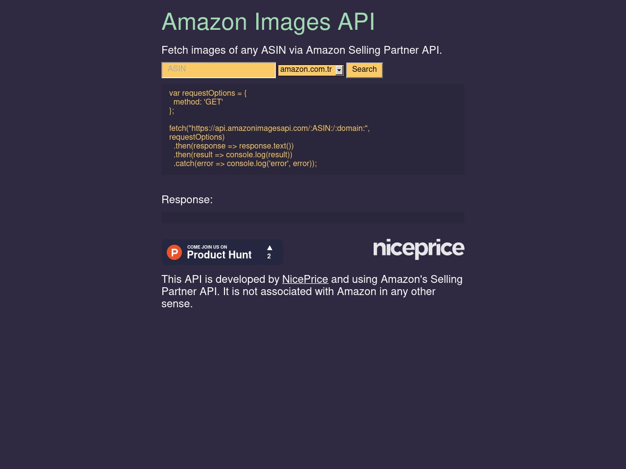 amazonimagesapi.com screenshot alt-text