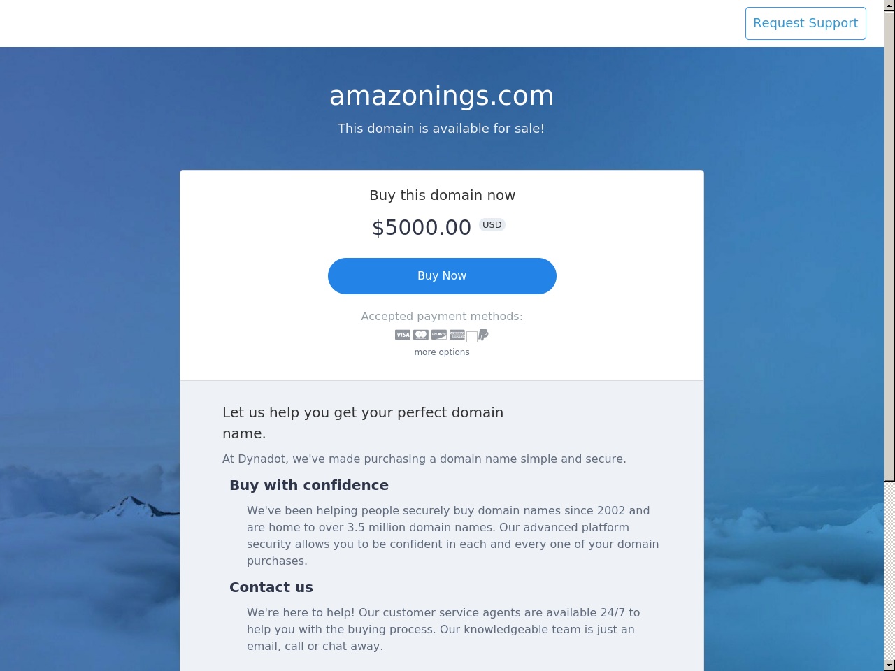 amazonings.com screenshot alt-text