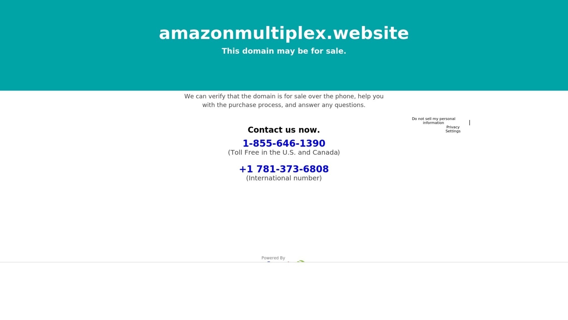 amazonmultiplex.website screenshot alt-text