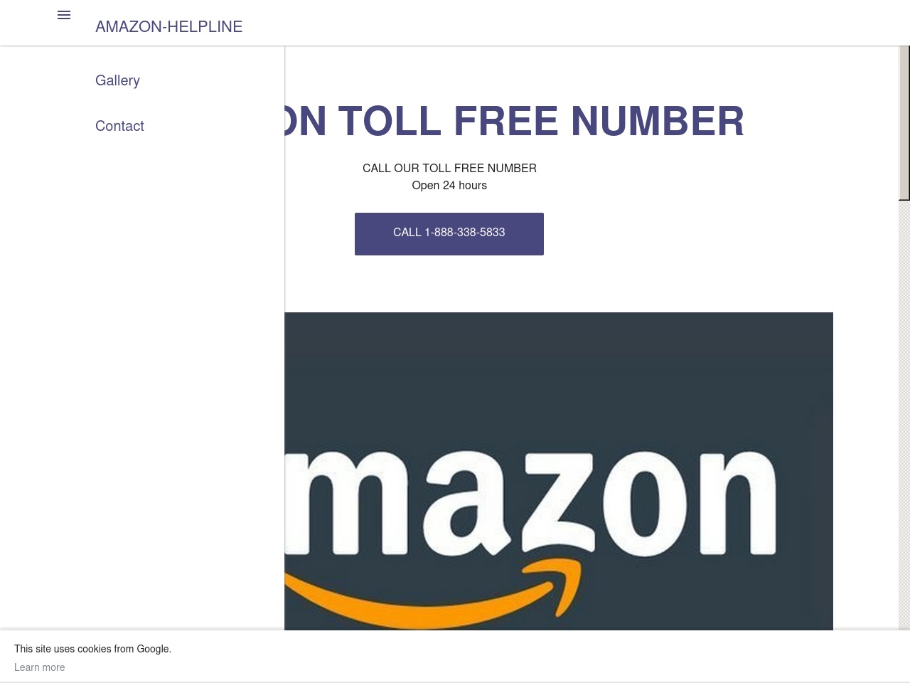 amazononlinesupport.online screenshot alt-text