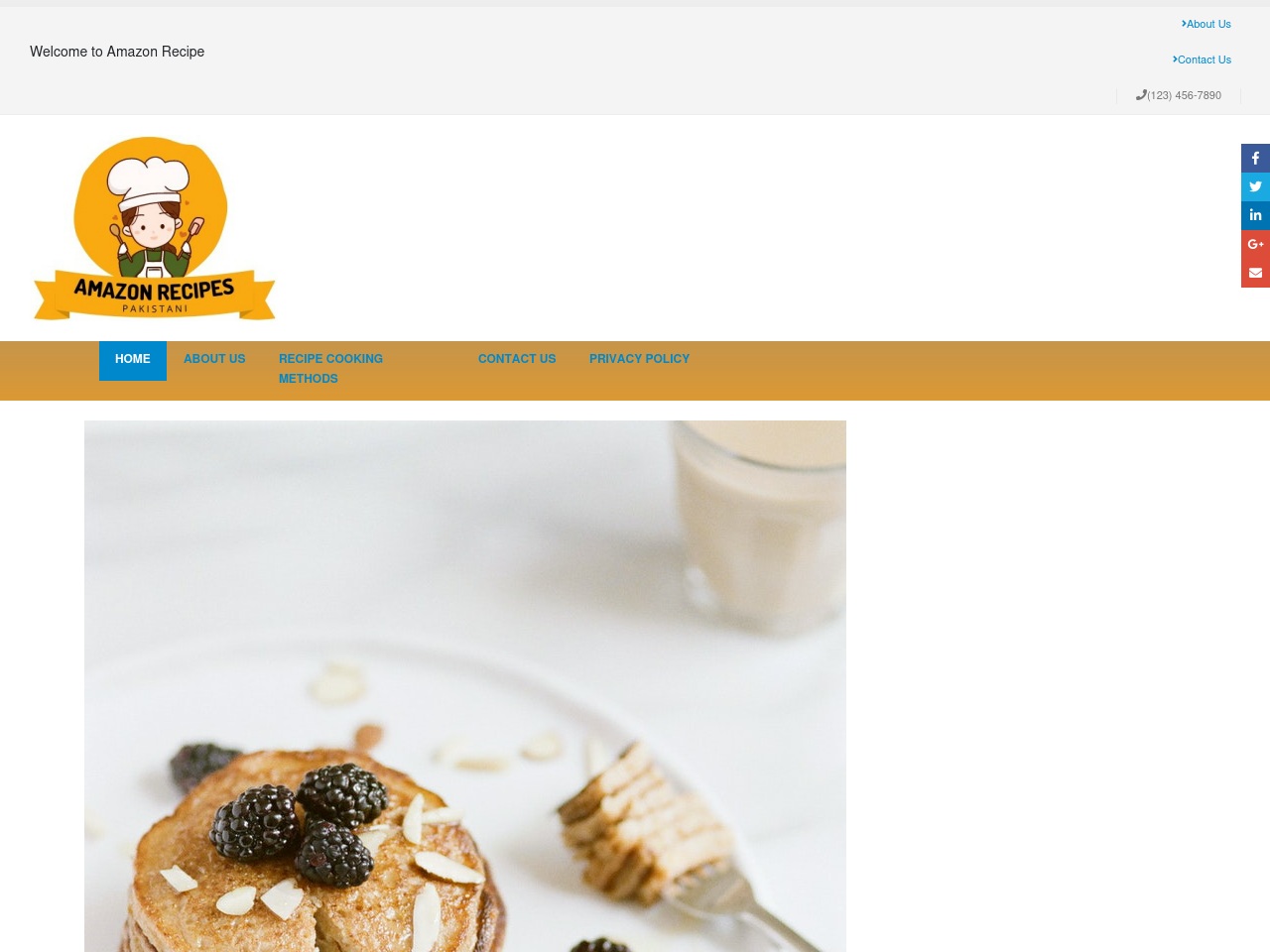 amazonrecipes.com screenshot alt-text