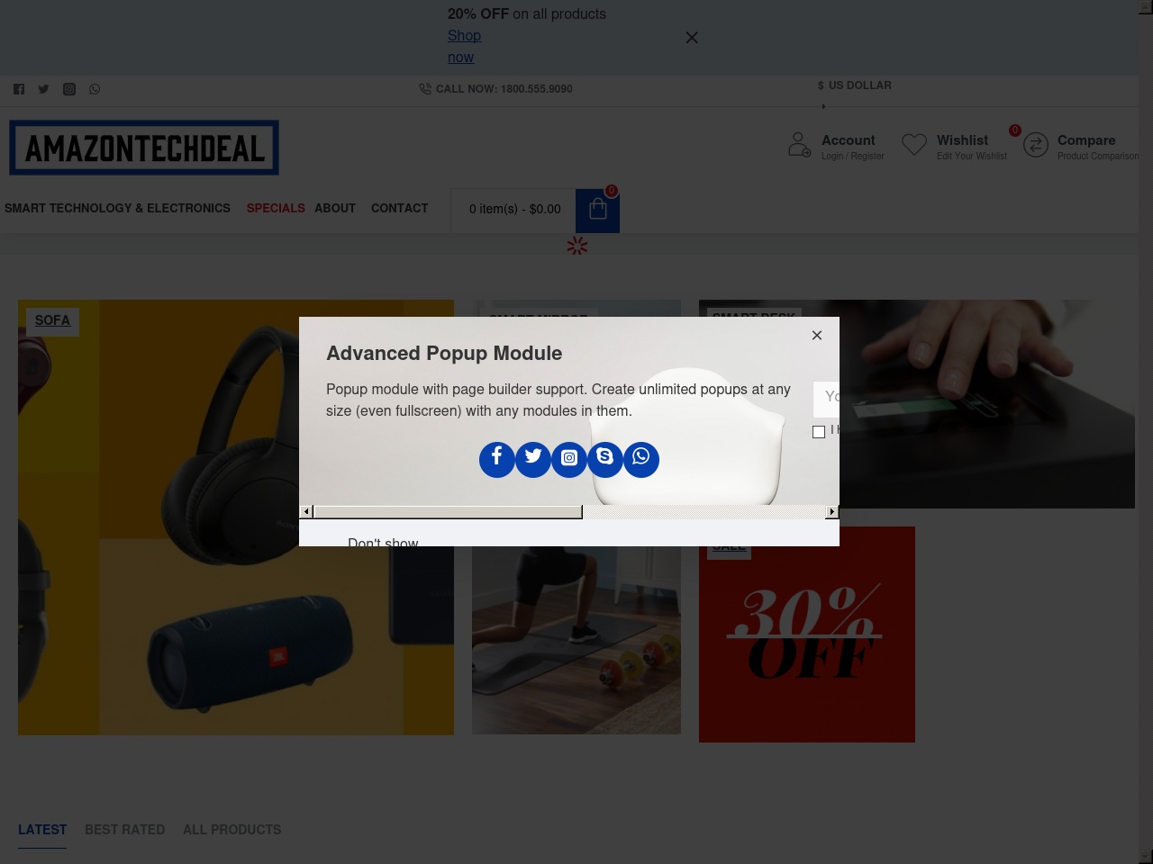 amazontechdeal.com screenshot alt-text