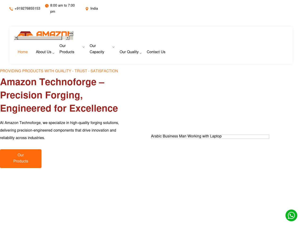 amazontechnoforge.com screenshot alt-text