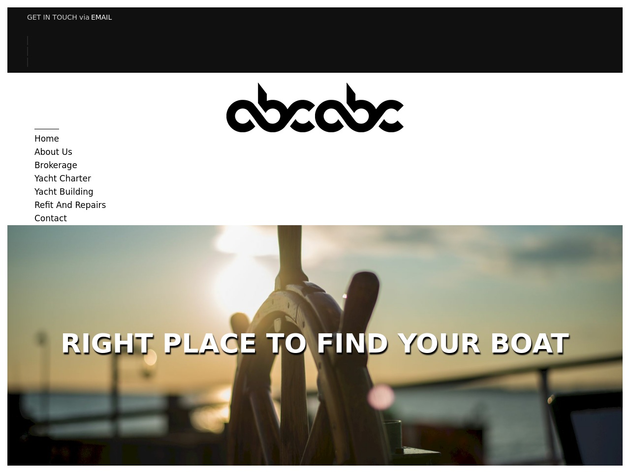 amazonyachting.com screenshot alt-text