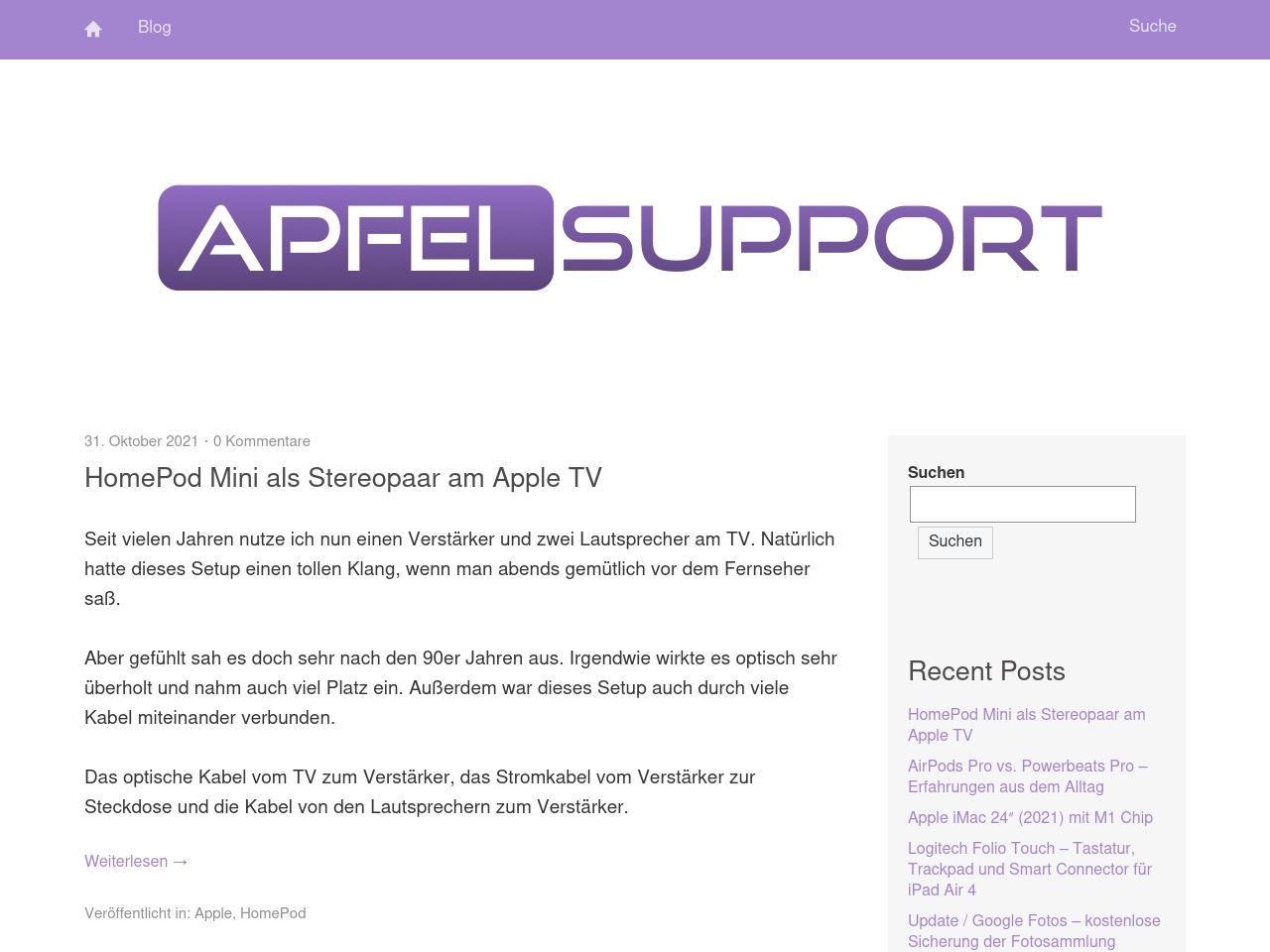 apfelsupport.net screenshot alt-text