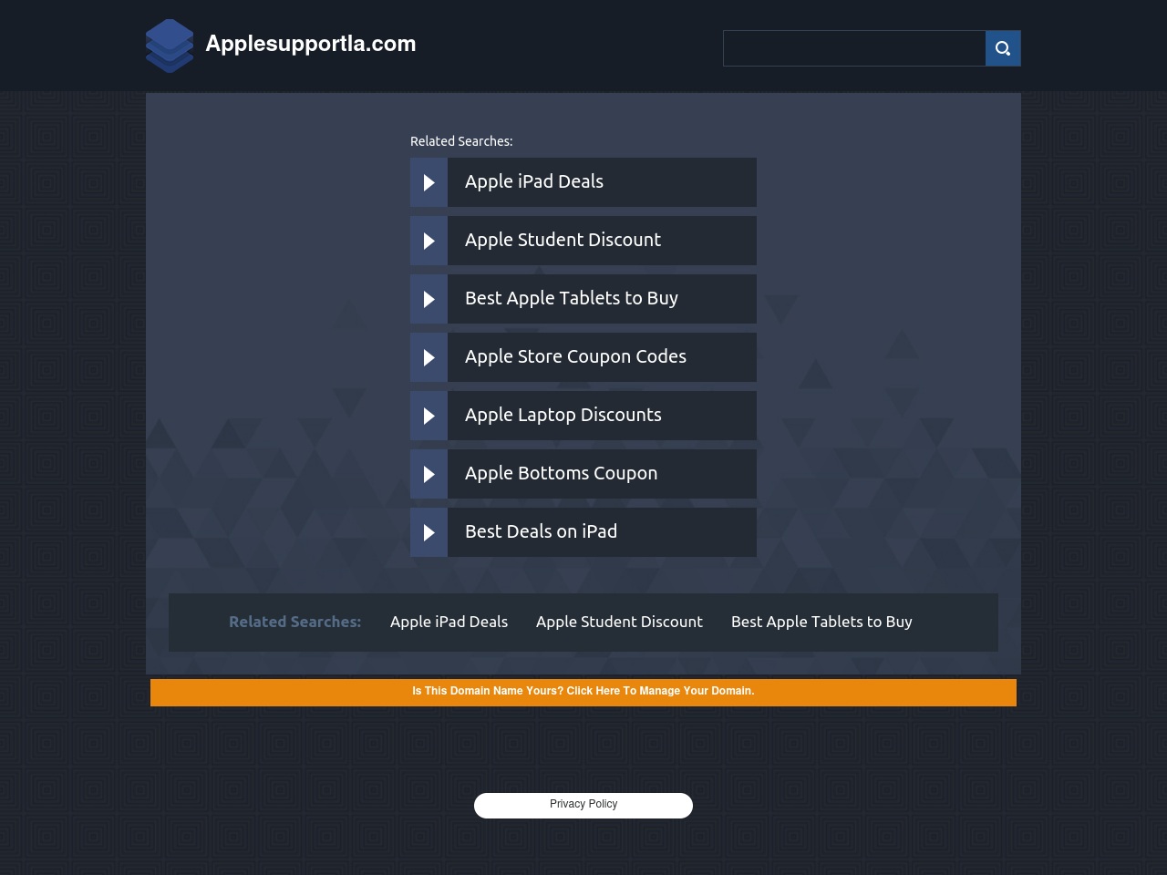 applesupportla.com screenshot alt-text