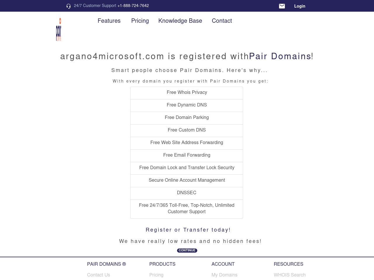 argano4microsoft.com screenshot alt-text