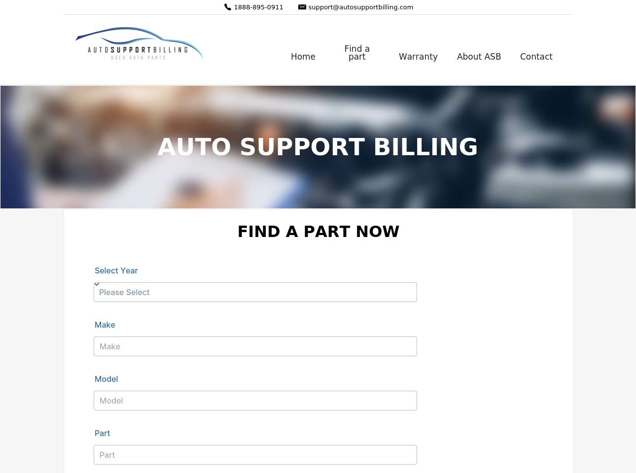 autosupportbilling.com screenshot alt-text