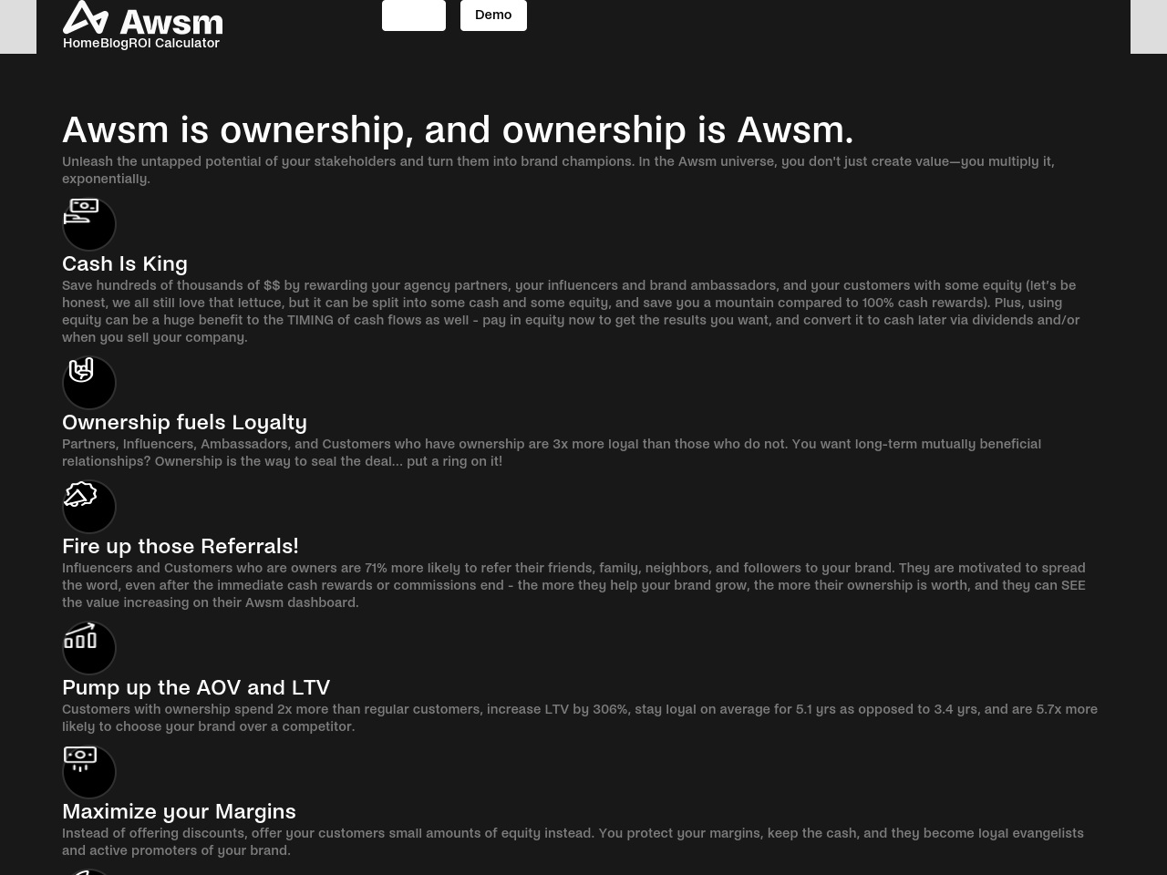 awsmweb.com screenshot alt-text