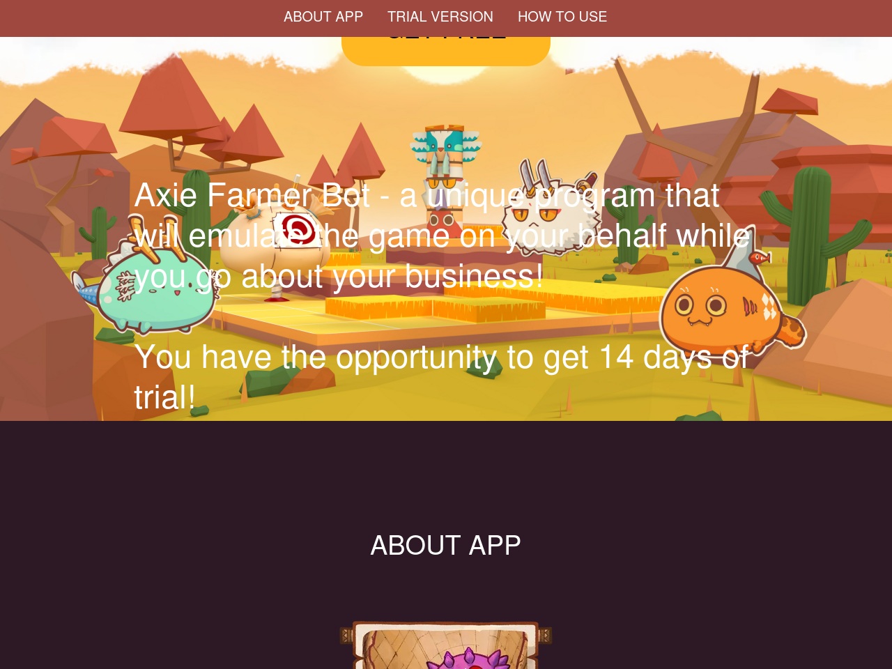 axieinfinitybot.xyz screenshot alt-text