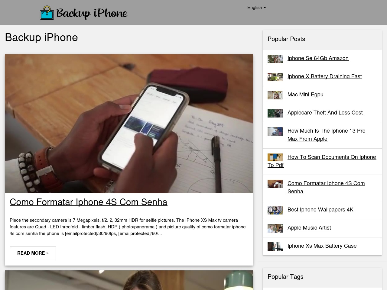backupiphone.buzz screenshot alt-text