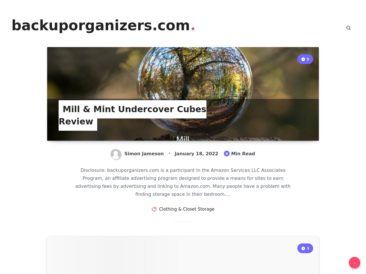 backuporganizers.com screenshot alt-text