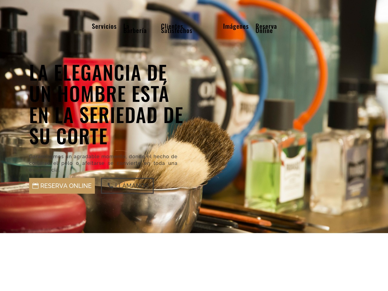barberiadanisanz.com screenshot alt-text