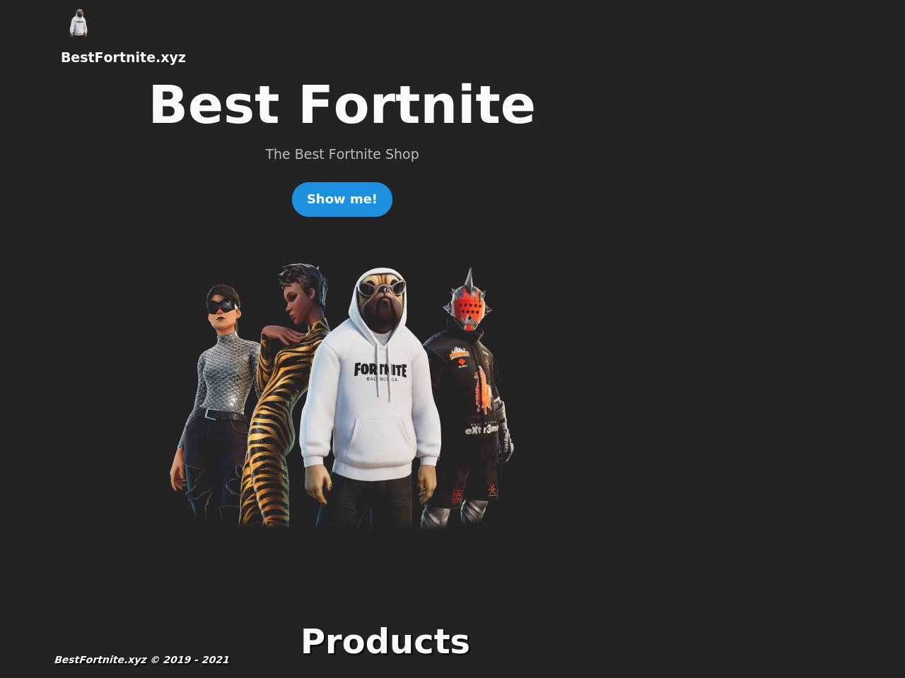 bestfortnite.xyz screenshot alt-text