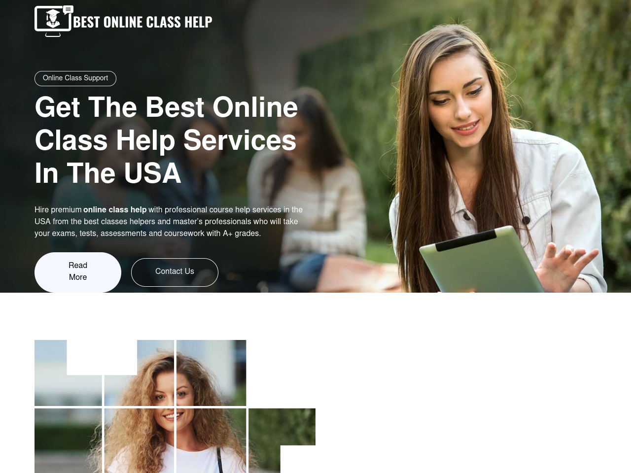 bestonlineclasshelp.com screenshot alt-text