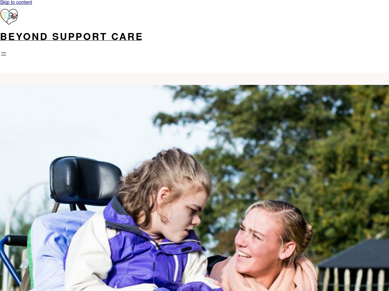 beyondsupportcare.com screenshot alt-text