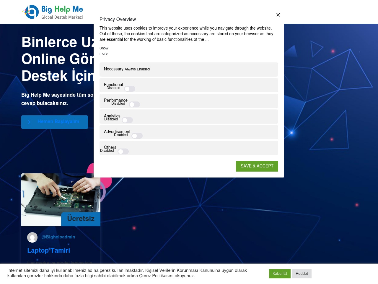 bighelpme.com screenshot alt-text