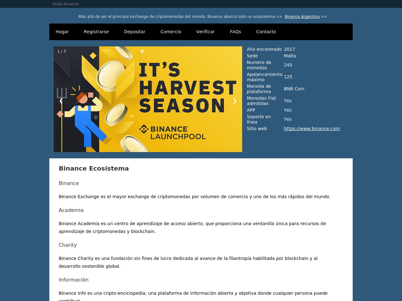 binance-argentina.com screenshot alt-text