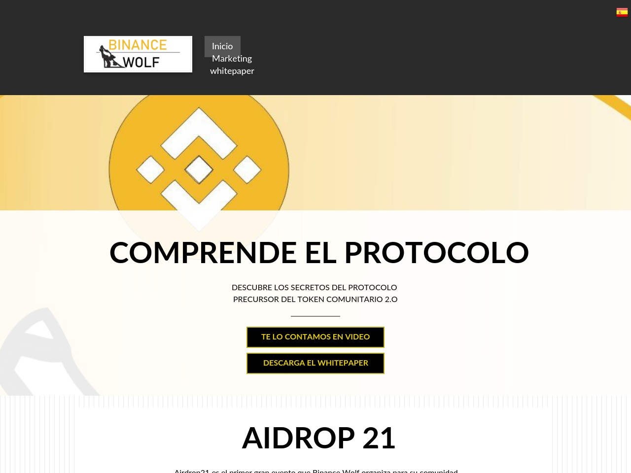 binancewolf.com screenshot alt-text