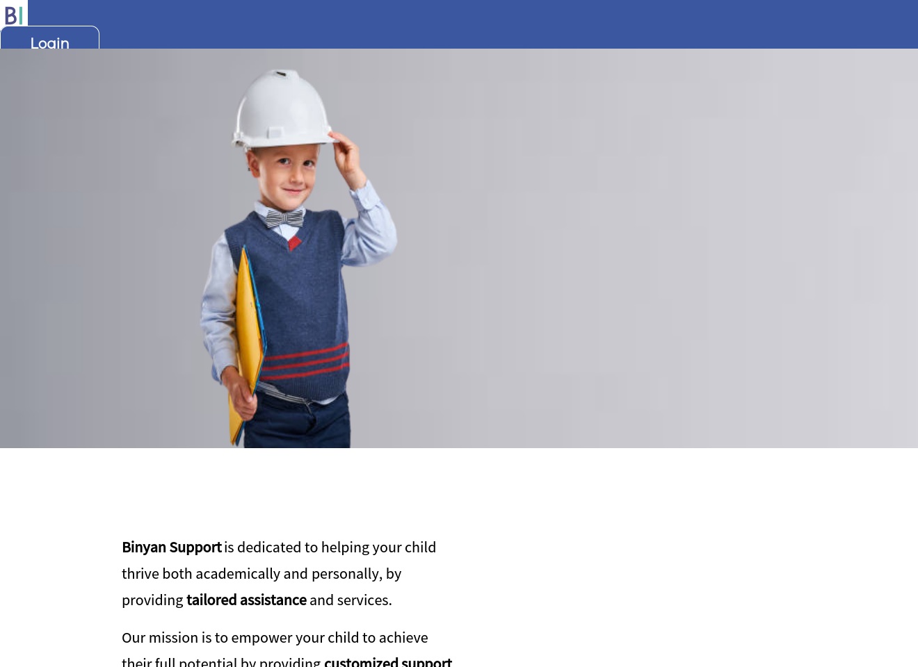 binyansupport.com screenshot alt-text