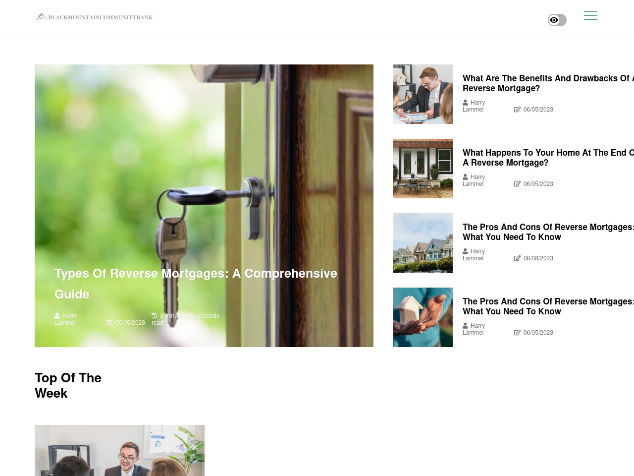 blackmountaincommunitybank.com screenshot alt-text