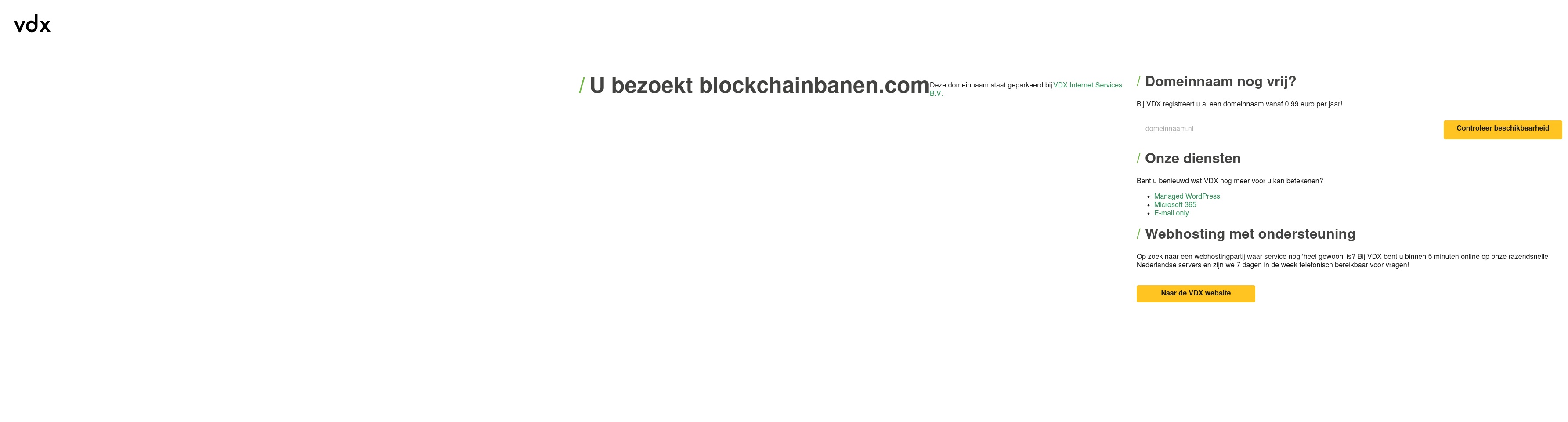 blockchainbanen.com screenshot alt-text