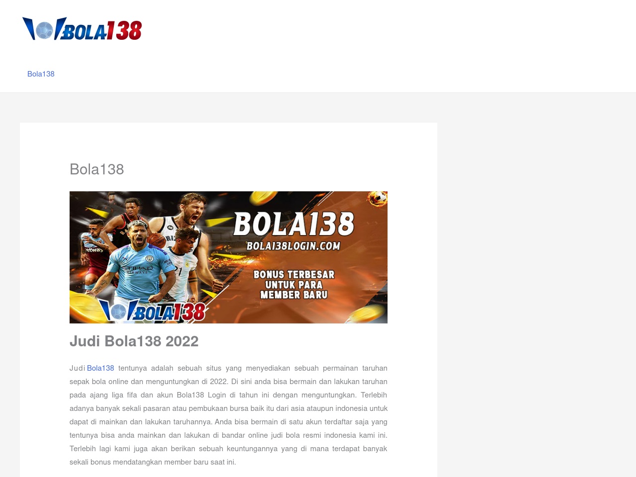 bola138login.com screenshot alt-text